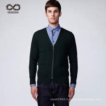 Manufactory Fashion Design Cardigan Pull en tricot pour homme